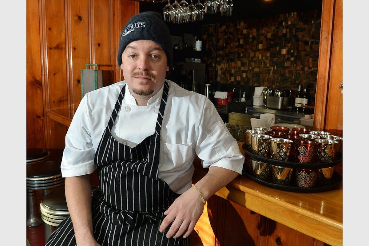 Chef/owner Max Thompson is ready for a break