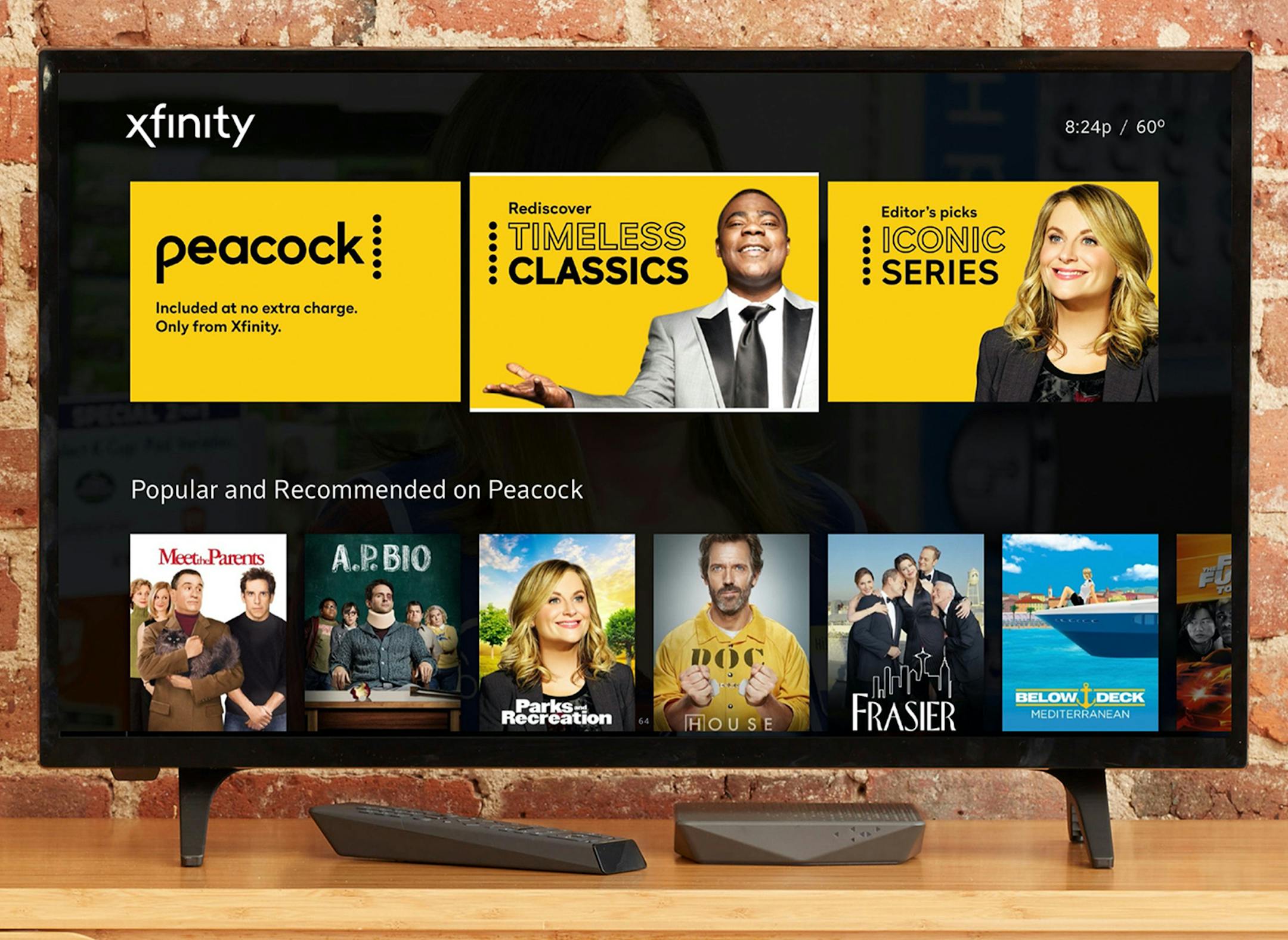 Peacock is NBC's new streaming service.