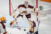Gophers goalie Justen Close has been solid all season and will look to continue that Friday and Sunday against Michigan State.