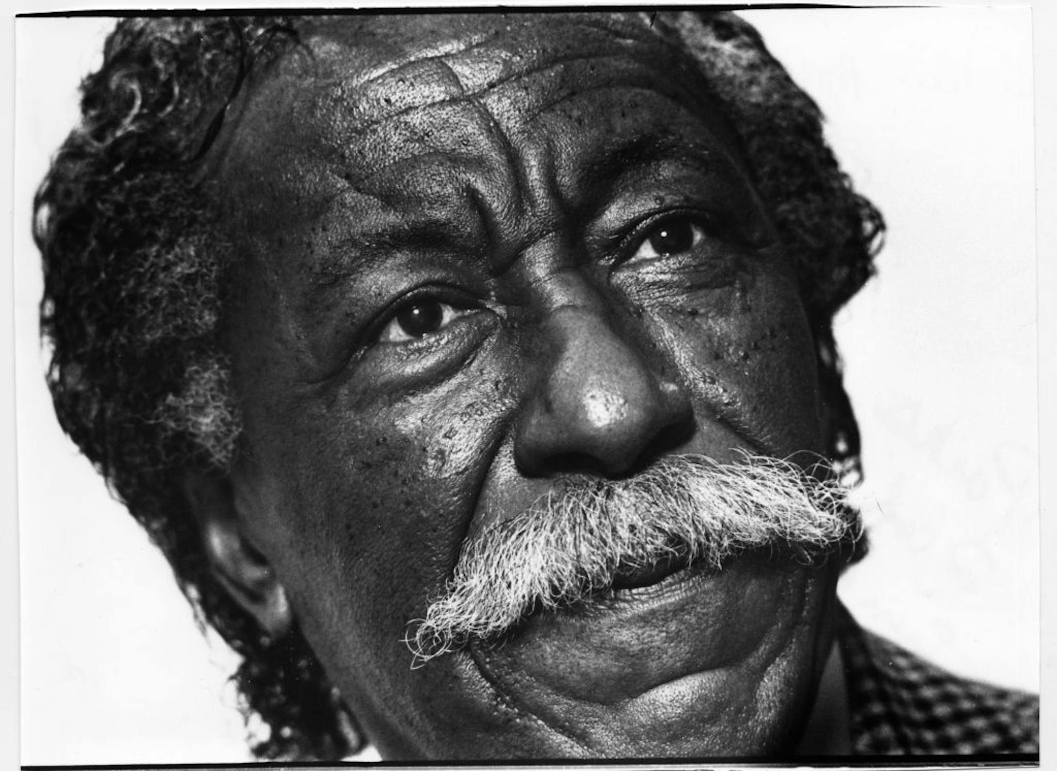 Gordon Parks, photographer, filmmaker, and more, is shown in a October 23, 1986, Star Tribune photo by Bruce Bisping.