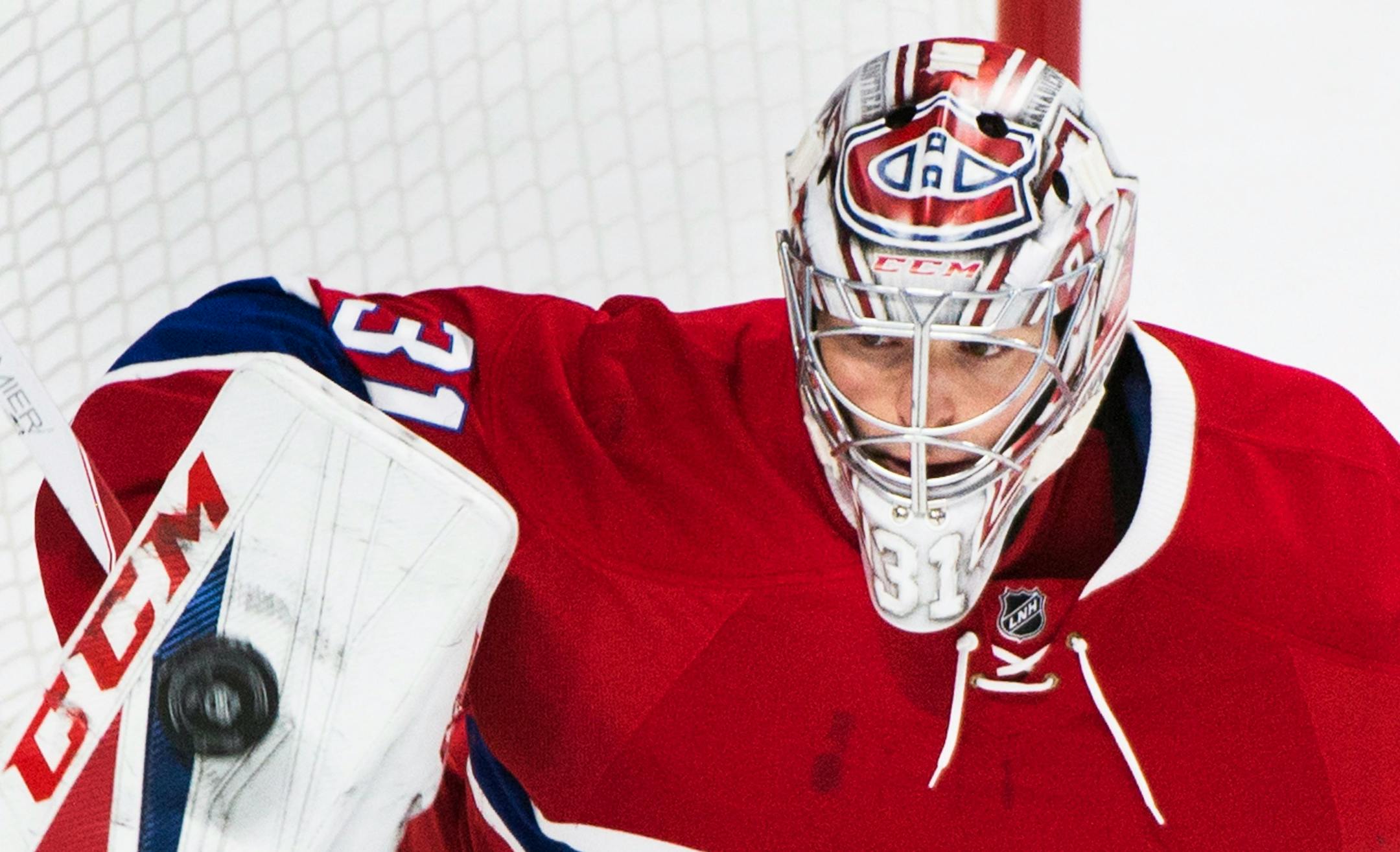 Montreal Canadiens goaltender Carey Price ranks sixth in the NHL with a 2.12 goals-against average and fifth with a .928 save percentage. The Wild's Devan Dubnyk leads both categories.