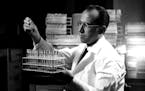 A undated file photo of Jonas Salk. UC San Diego has asked a specialty company to digitize more than 170 hours of Salk recordings that were made on an