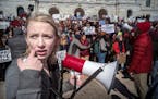 Students from St. Paul marched from Central H.S. to the State Capitol earlier this year to protest gun violence.Richard Tsong-Taatarii&#xef;rtsong-taa