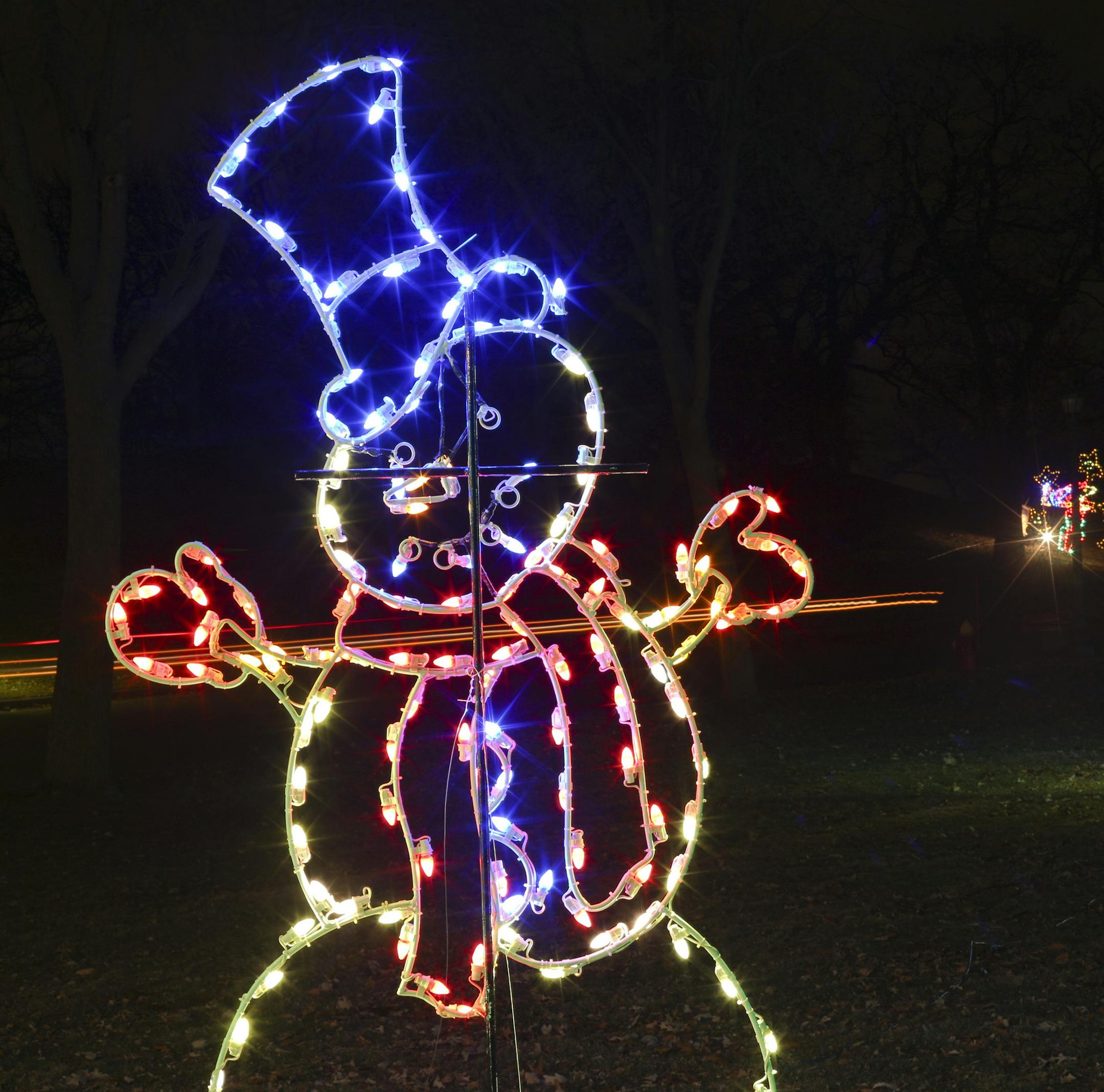 The annual International Brotherhood of Electrical Workers Holiday Lights in the Park event in Phalen Park began Tuesday night, November 26, 2013 in St. Paul, Minn. The IBEW light display is running nightly from 5:30-10 p.m. through New Years Day. ] JEFF WHEELER ‚Ä¢ jeff.wheeler@startribune.com