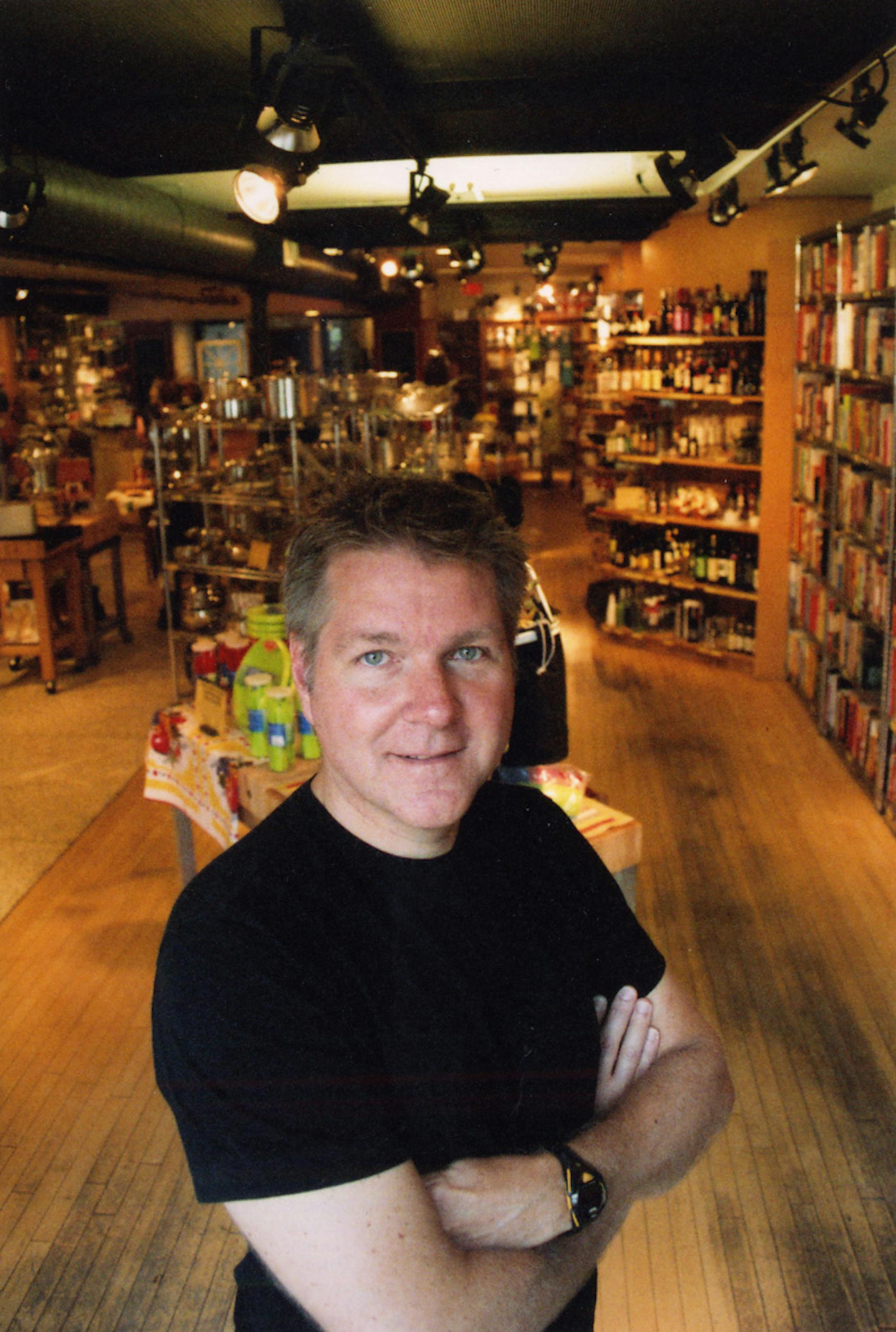 Karl Benson is the owner of St. Paul-based Cooks of Crocus Hill, along with his wife, Marie Dwyer.