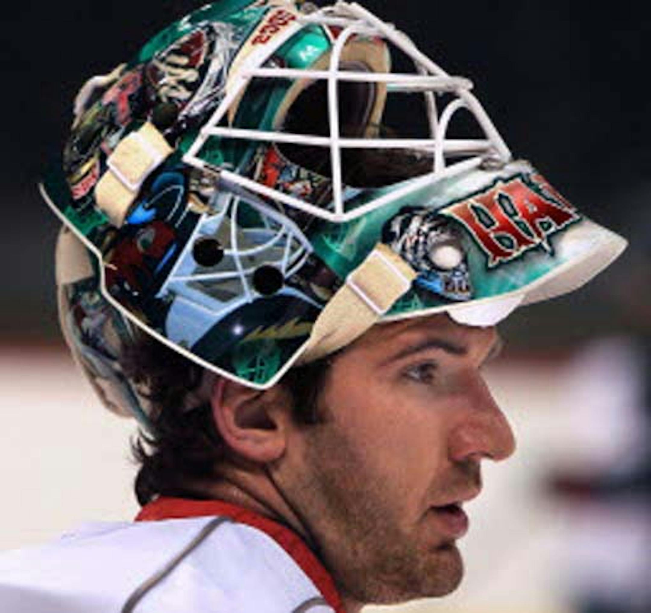 Wild goalie Josh Harding