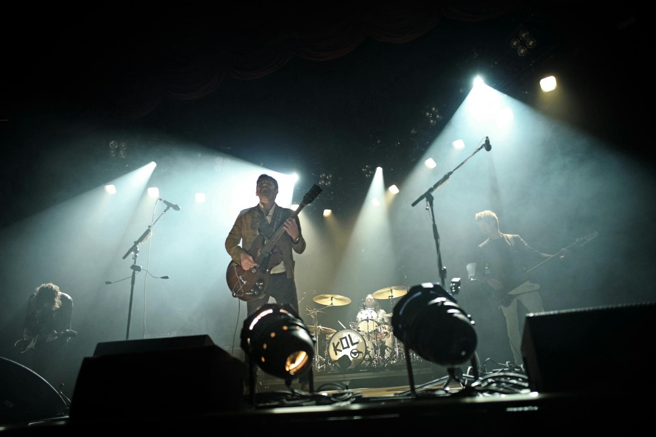 The Kings of Leon took over the Xcel Energy Center as the main attraction for the night.