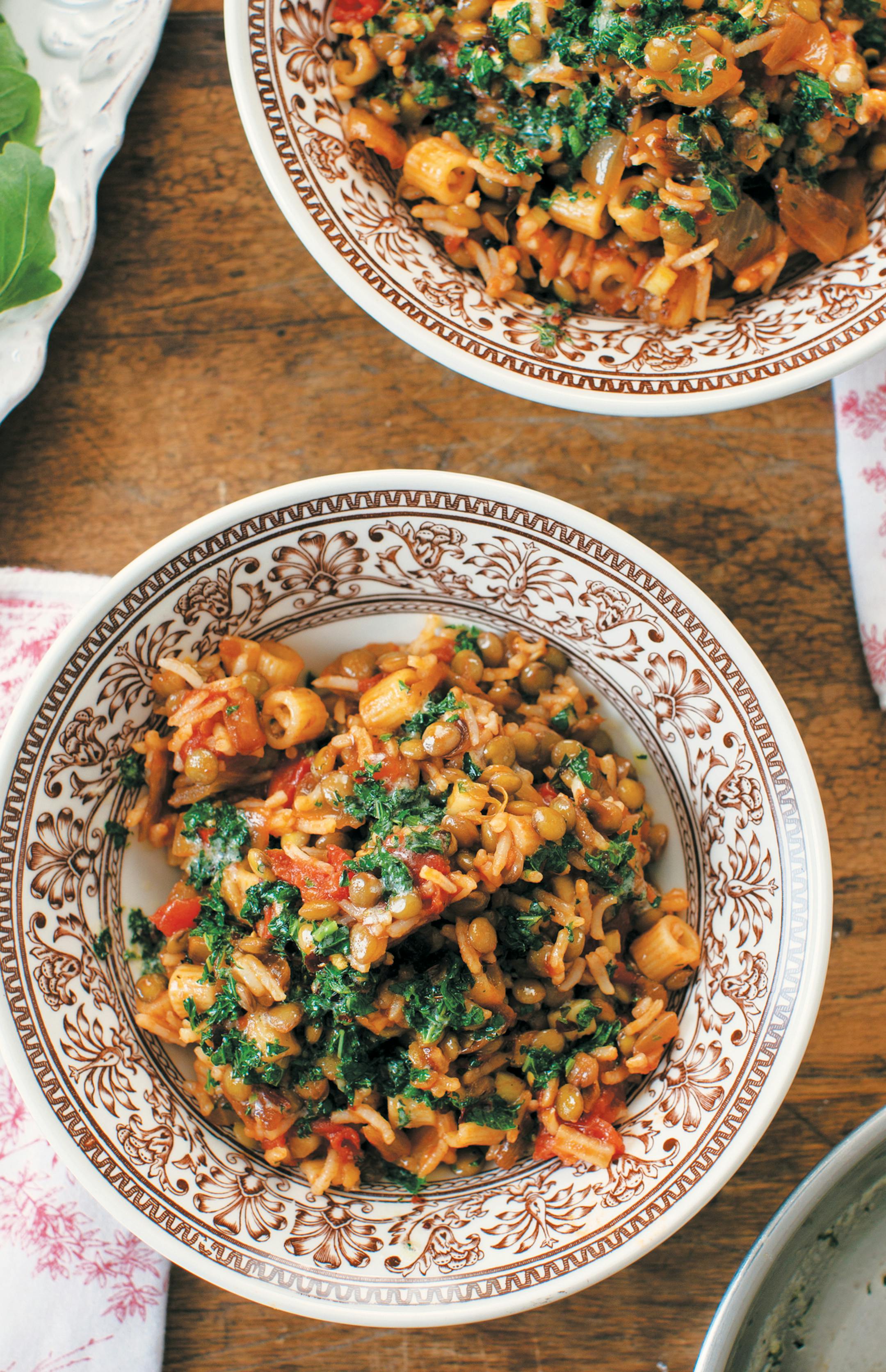 Koshary(Egyptian dish)