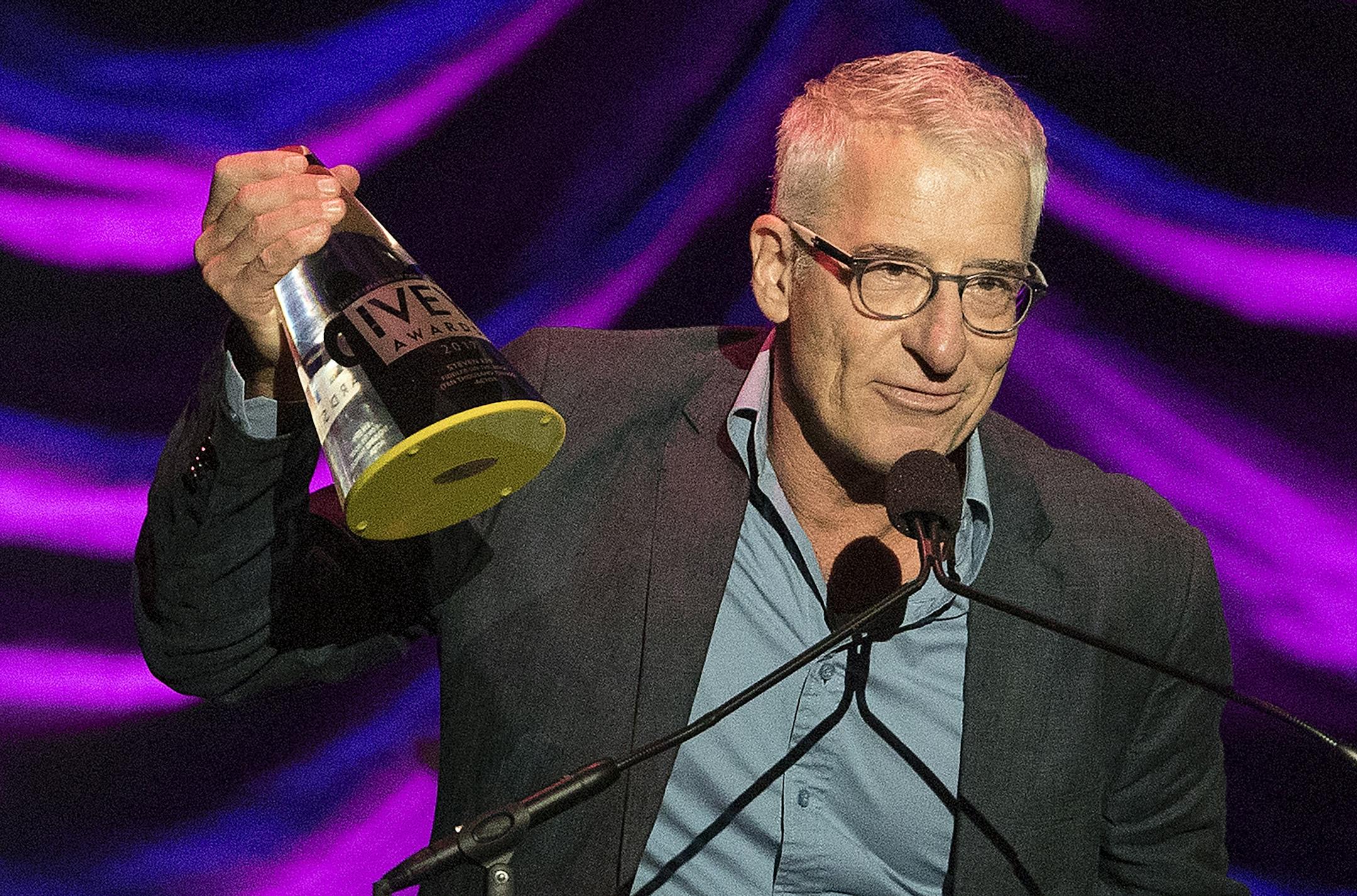 Steven Epp won for playing Tevye in Fiddler on the Roof at the Ivey Awards.