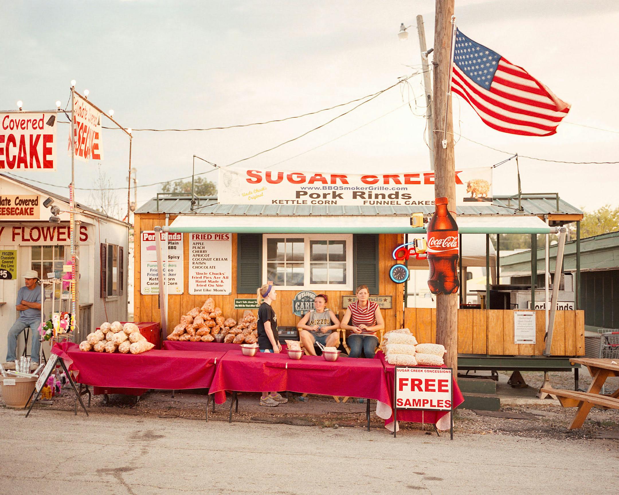 BC-OPINION-MARSH-AMERICAN-INDIVIDUALISM-ART-NYTSF — Vendors at the Ozark Empire Fair in Springfield, Mo., in 2012.&nbsp;Far from being our worst trait, individualism may be among our best. (Jesse Rieser via The New York Times) — NO SALES; FOR EDITORIAL USE ONLY — WITH NYT STORY SLUGGED BC-OPINION-MARSH-AMERICAN-INDIVIDUALISM-ART-NYTSF BY ABIGAIL MARSH FOR MAY 26, 2021. ALL OTHER USE PROHIBITED.