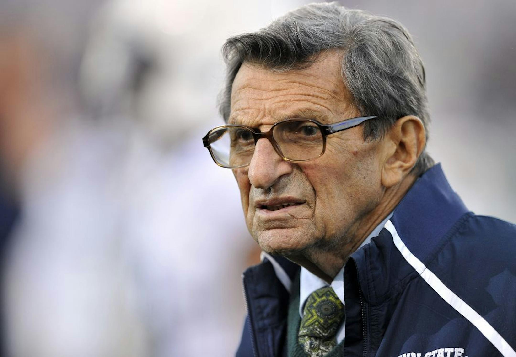 Former Penn State coach Joe Paterno