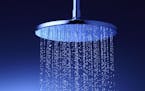Look for a rain showerhead that meets or beats your local water use codes. (Kohler)