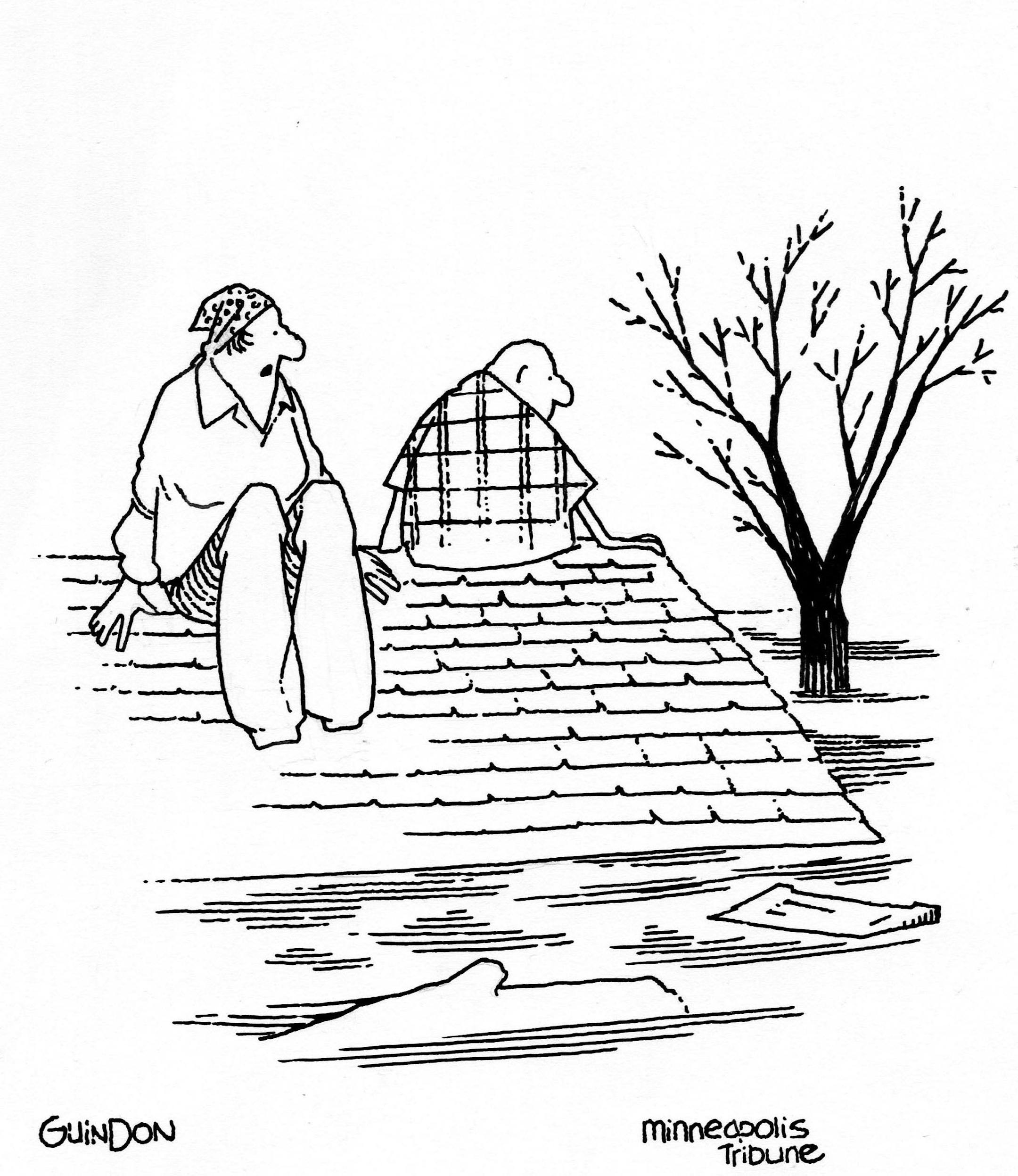 Richard Guindon cartoon
