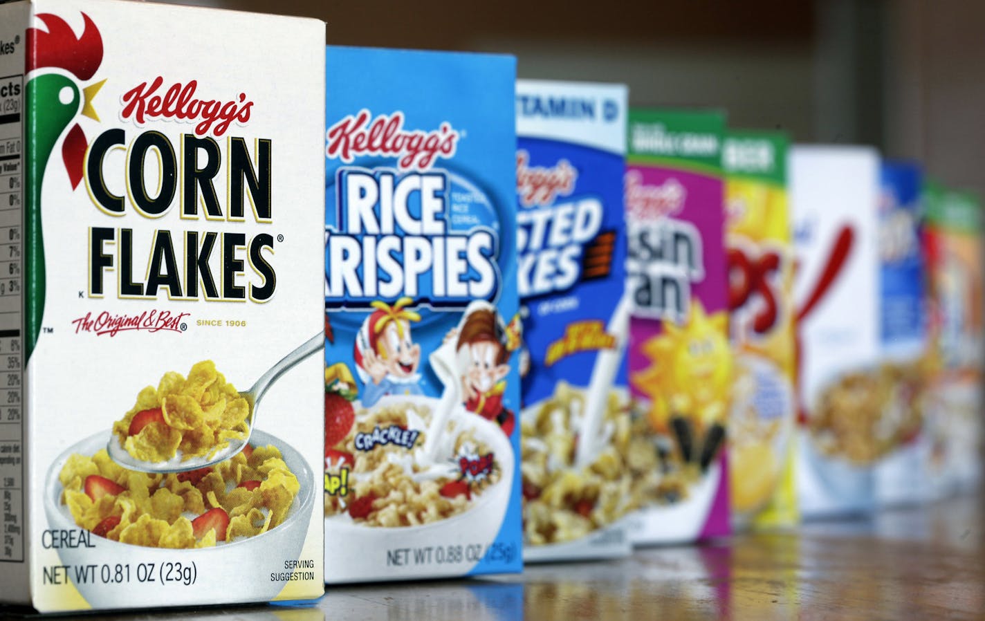 Kellogg plans to lay off more than 200 people in the Twin Cities this summer. (Associated Press file photo)