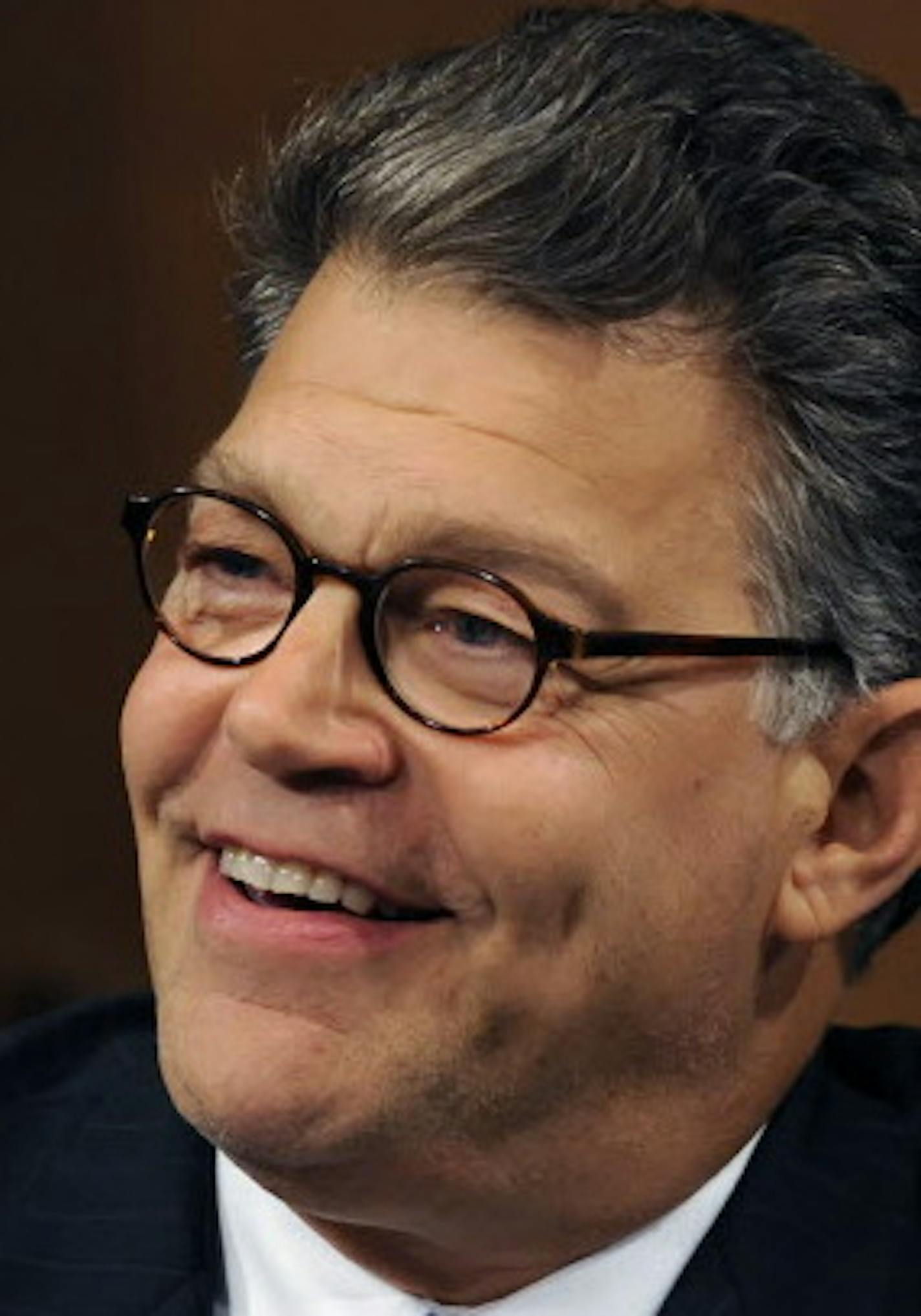 Sen. Al Franken (D-MN) makes remarks about Supreme Court nominee Sonia Sotomayor on the first day of confirmation hearings before the Senate Judiciary Committee on Monday, July 13, 2009, in Washington, DC. (Rafael Suanes/MCT) ORG XMIT: MIN2014013117532922