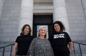 Mia staffers Elisabeth Callihan, Karleen Gardner and Anniessa Antar lead a museum effort called MASS Action. "We can start to work toward undoing lega