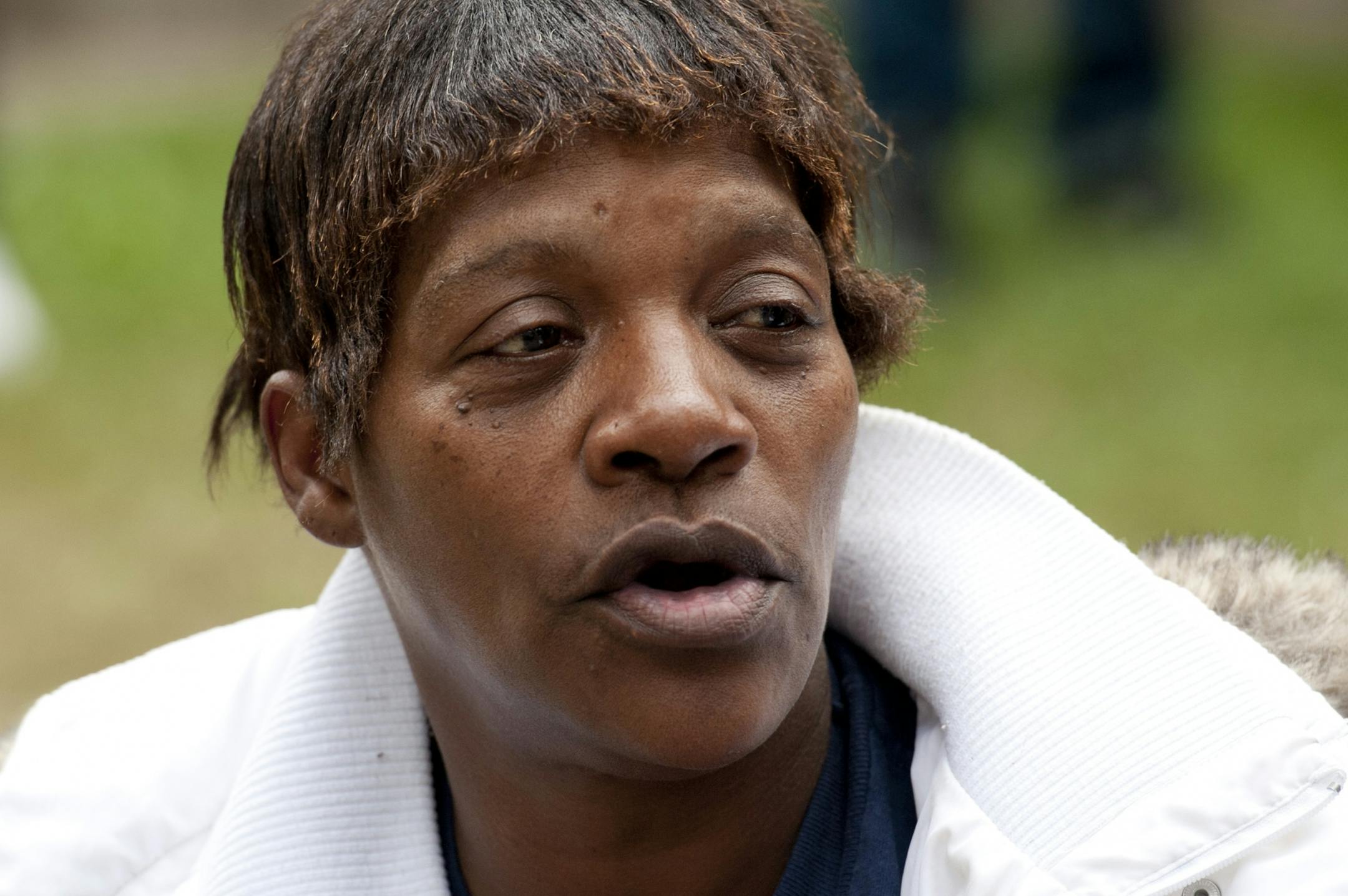 Jawon Osborn, 16 was killed at the corner of 30th and Dupont Aves. N, Tuesday, September 20, 2011. His grandmother Charlene Jones talked about the loss.
