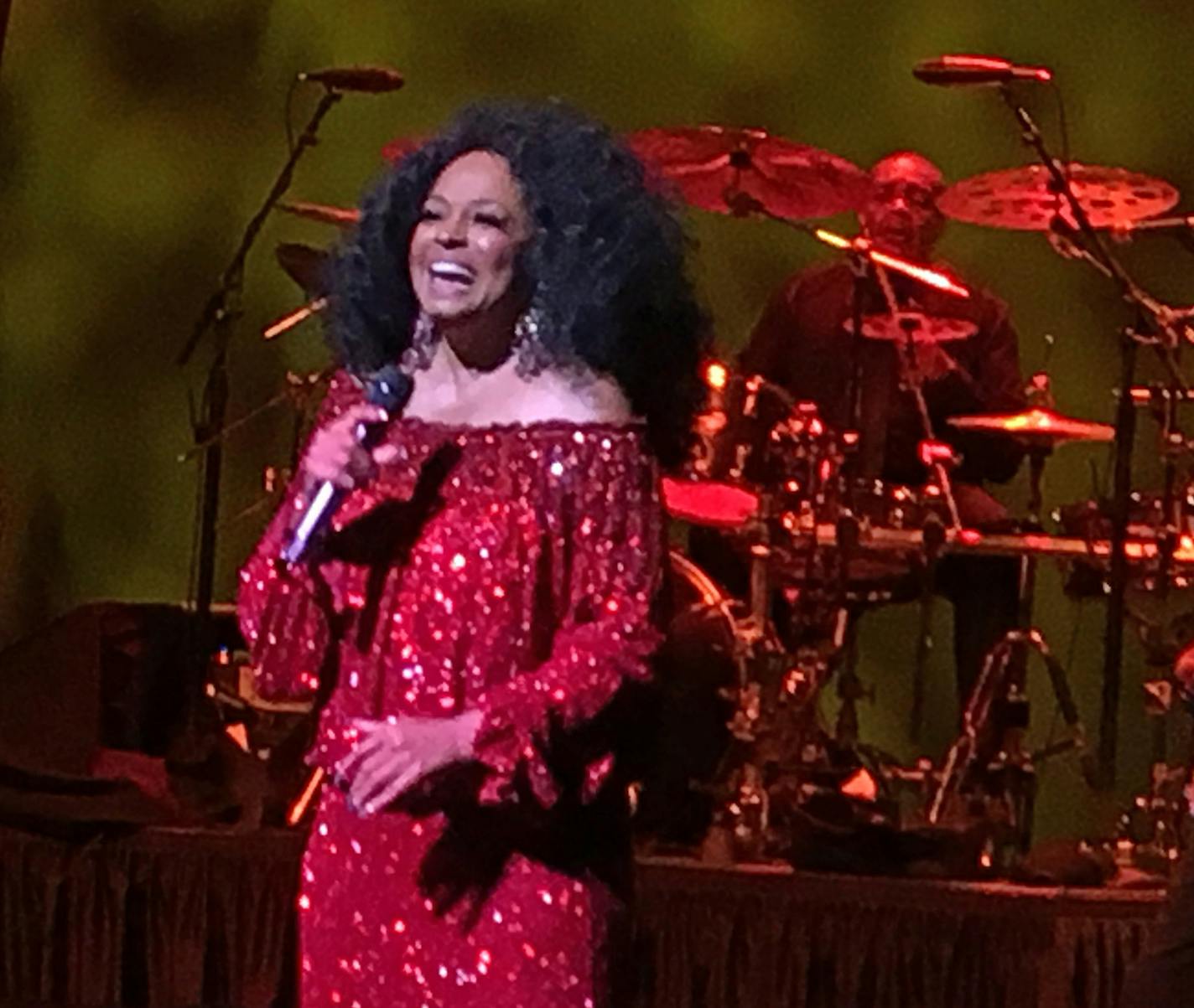 Diana Ross in concert at Northrop Auditorium Tuesday, July 11, 2017. Photo credit: Jon Bream/Star Tribune