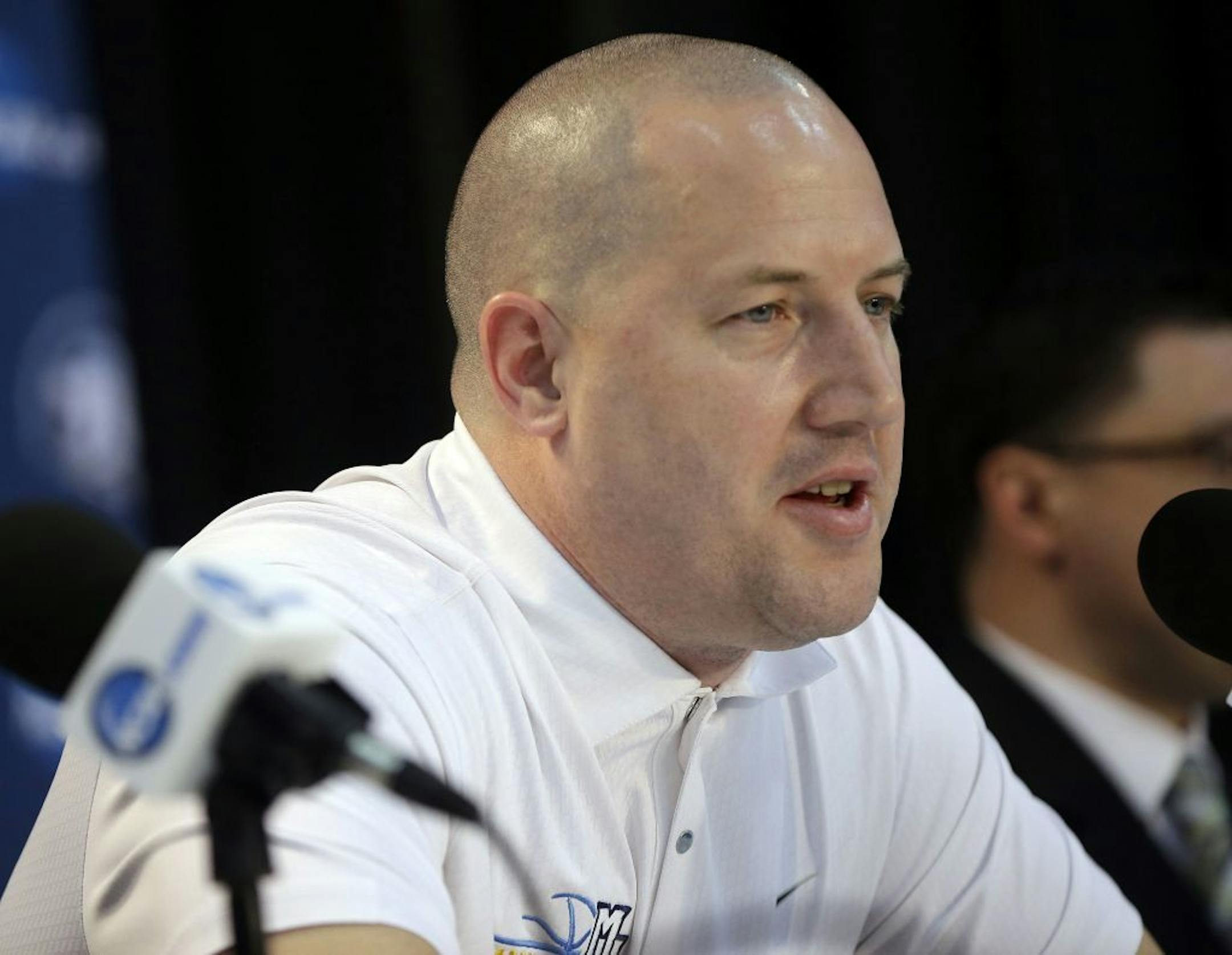 Marquette head coach Buzz Williams