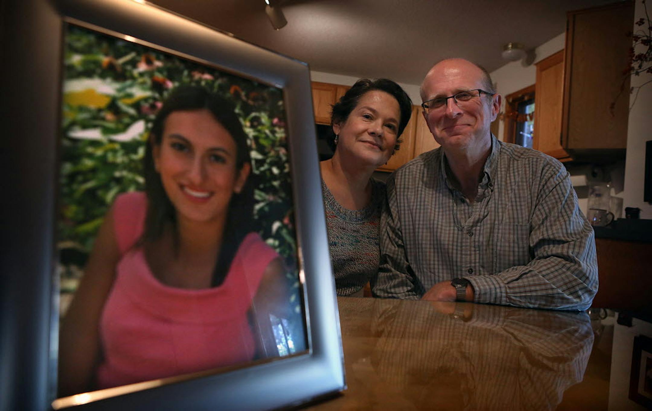 "I am wrestling right now with can I in good conscience still be part of this church. … I am really torn." -- Greg Seivert, member of St. Matthew's Catholic Church in St. Paul, with wife Veronica.