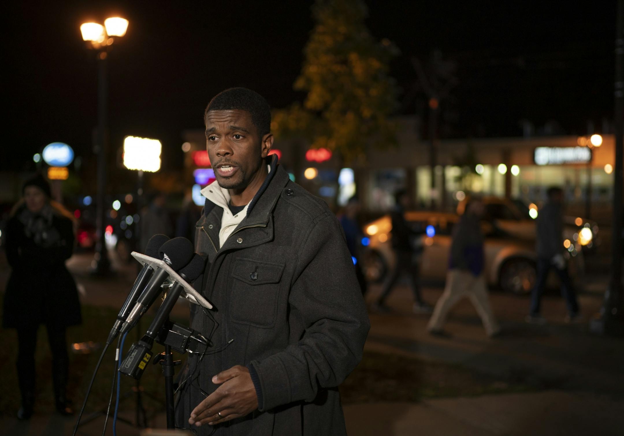 St. Paul Mayor Melvin Carter commented on the double shooting in his city Sunday night as soccer fans leaving Allianz Field walked nearby.