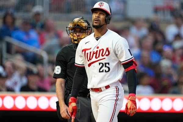 Byron Buxton has struck out 99 times in 316 plate appearances this season.