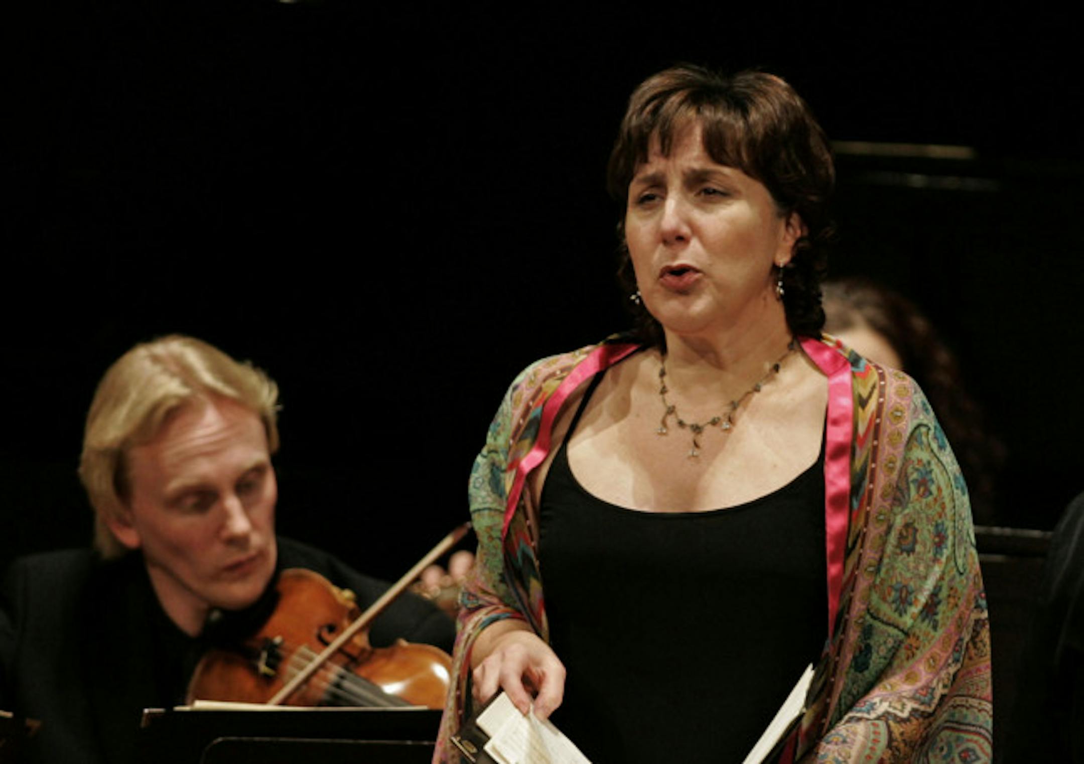 Soprano Dawn Upshaw.