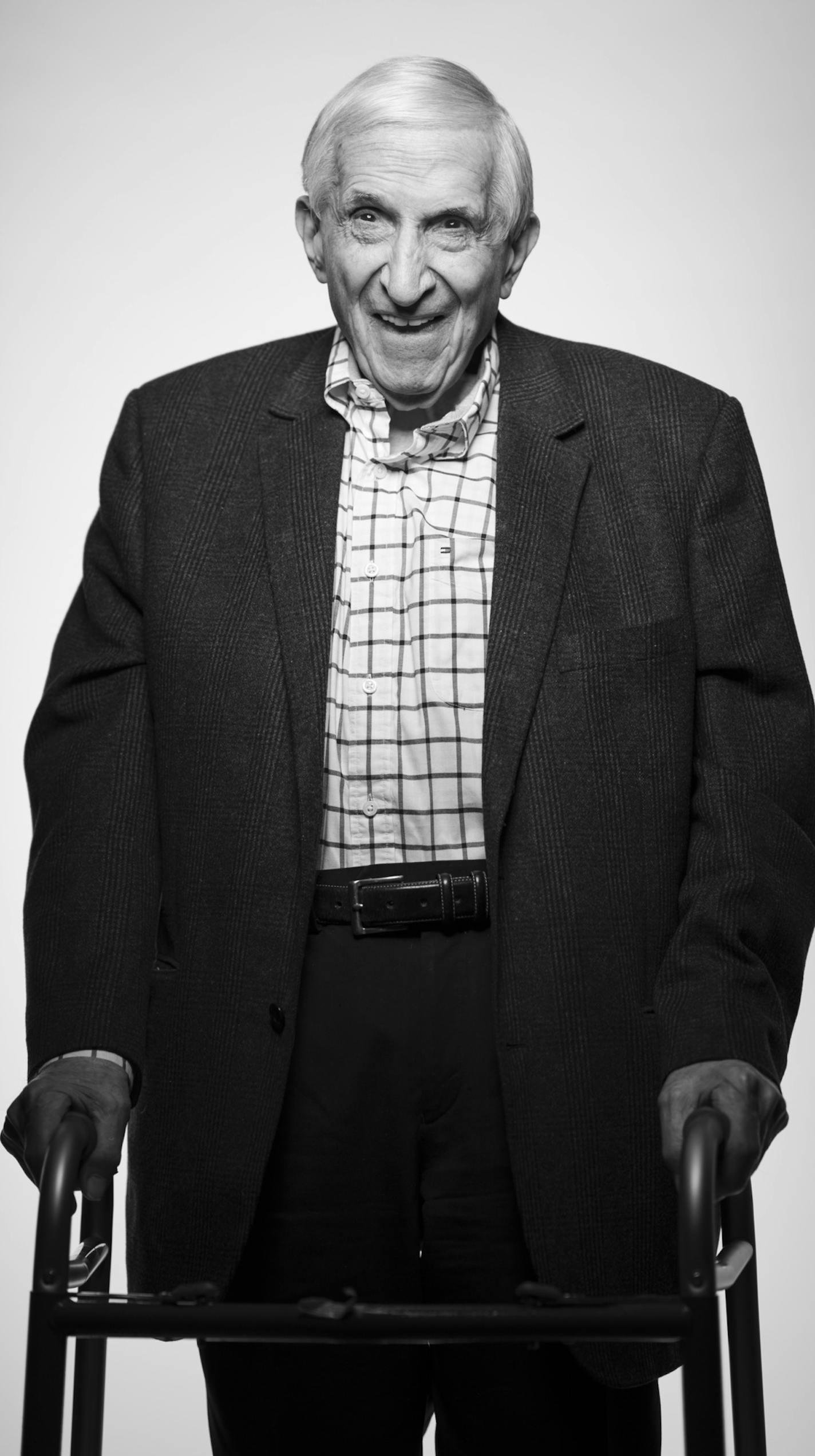 Sid Hartman, the legendary Star Tribune sportswriter, photographed in the studio ahead of his 100th birthday. ] JEFF WHEELER &#x2022; Jeff.Wheeler@startribune.com Sid Hartman, the legendary Star Tribune sportswriter, photographed in the studio ahead of his 100th birthday on Thursday evening, January 30, 2020.