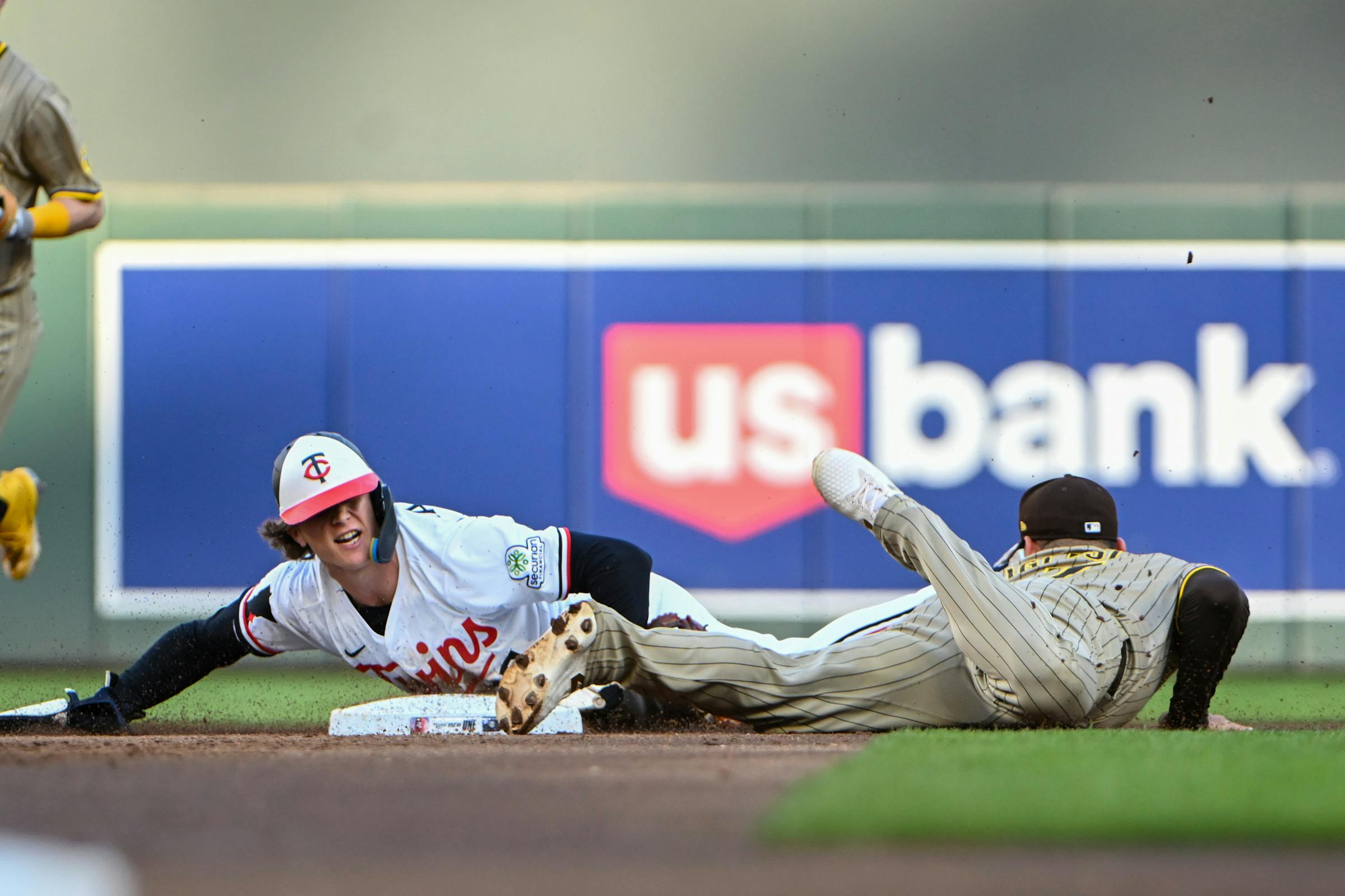 Twins have become more aggressive running the bases