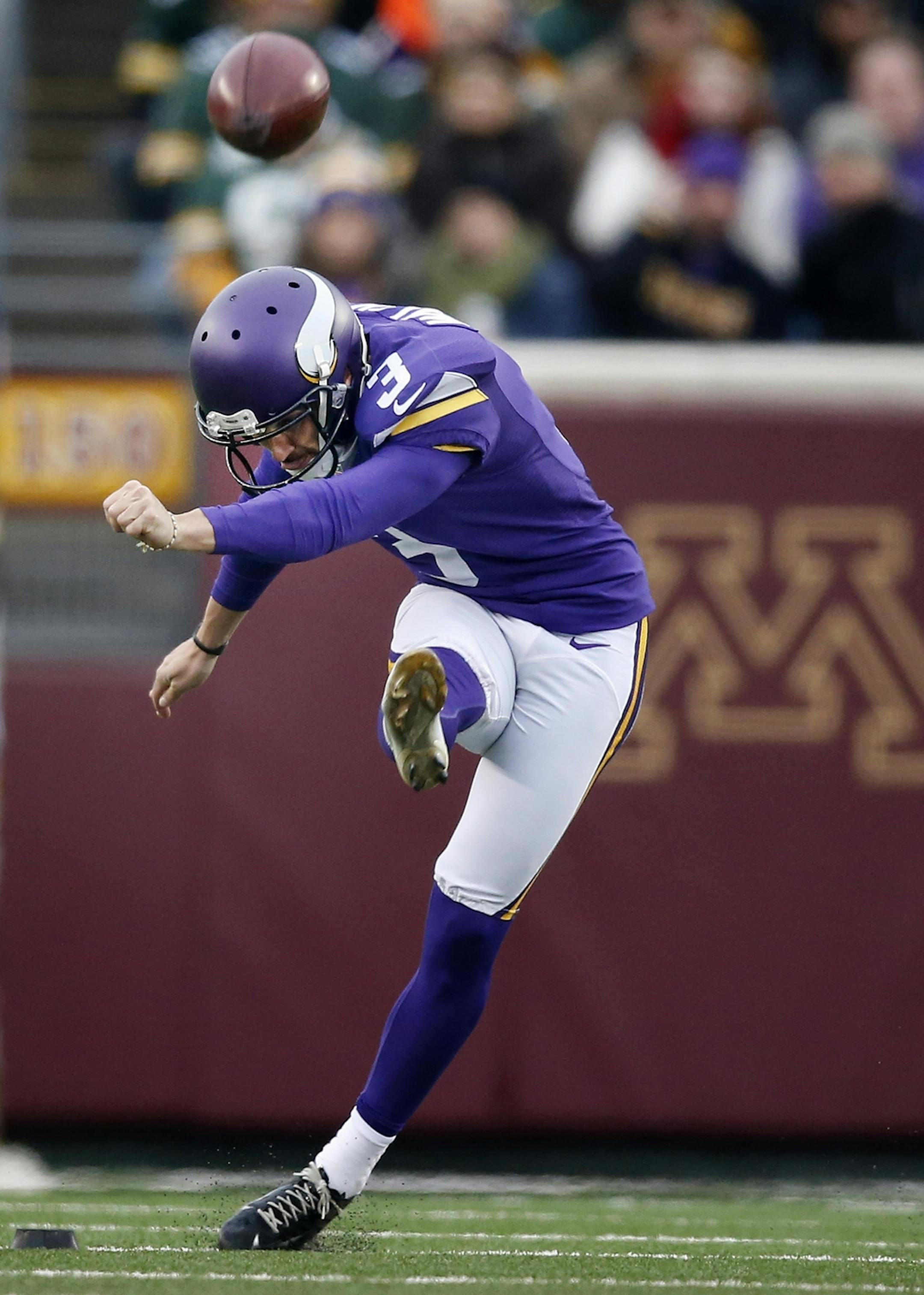 Minnesota Vikings Blair Walsh (3).