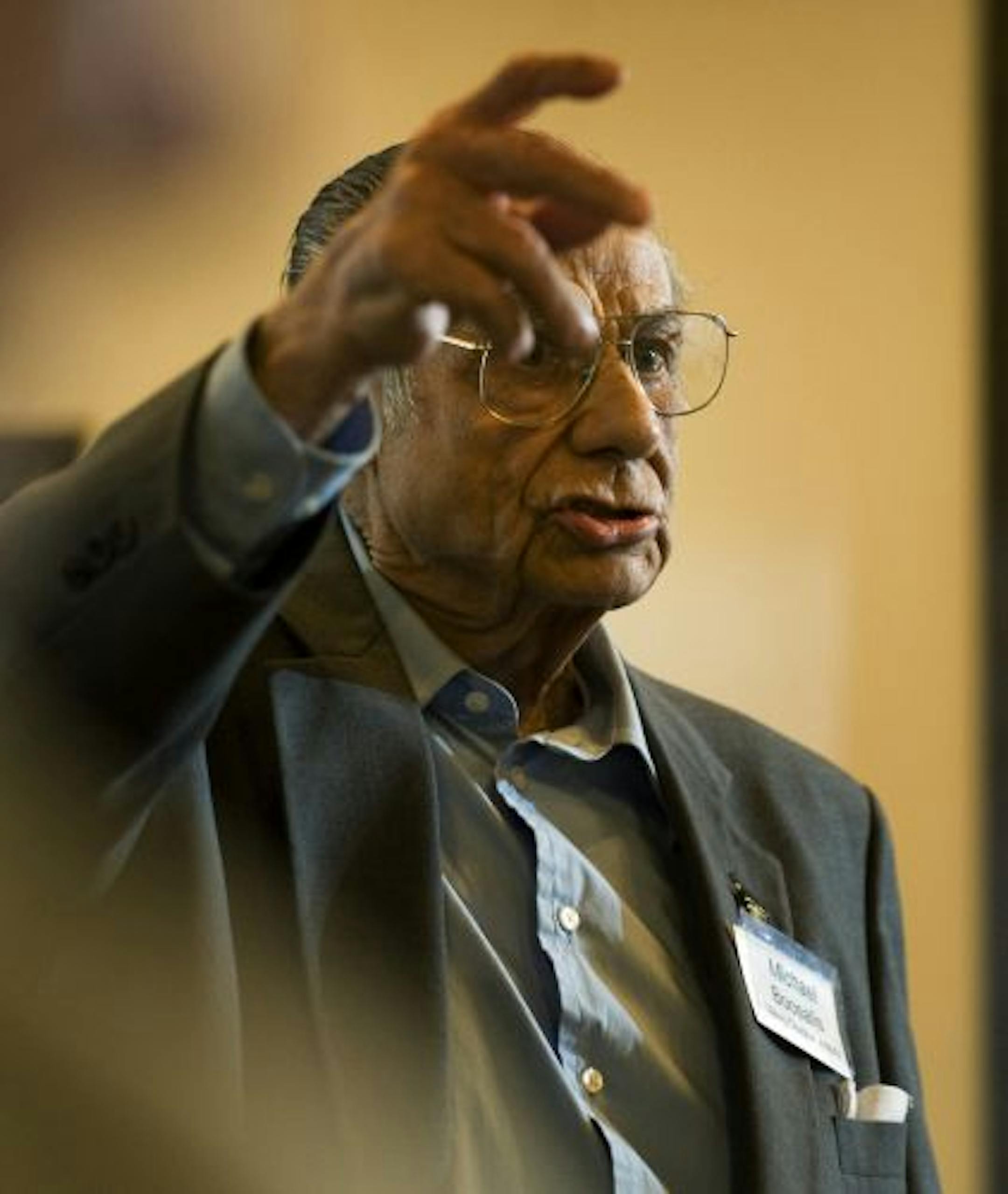 Michael Boosalis and a group of former Merchant Mariners gather each month to swap memories and stories.