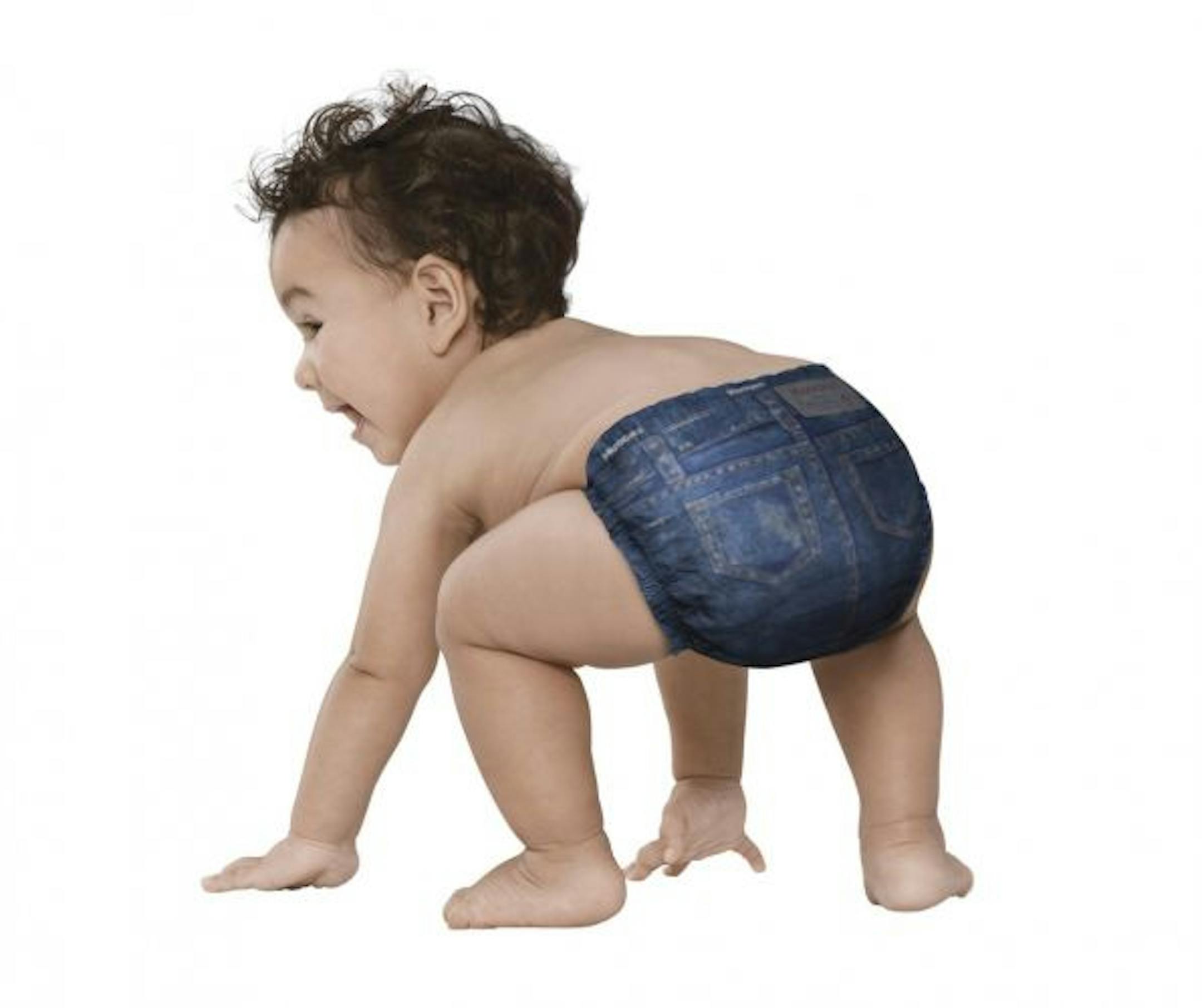 Huggies denim diapers