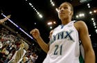 Tamara Moore was with the Lynx in 2002.