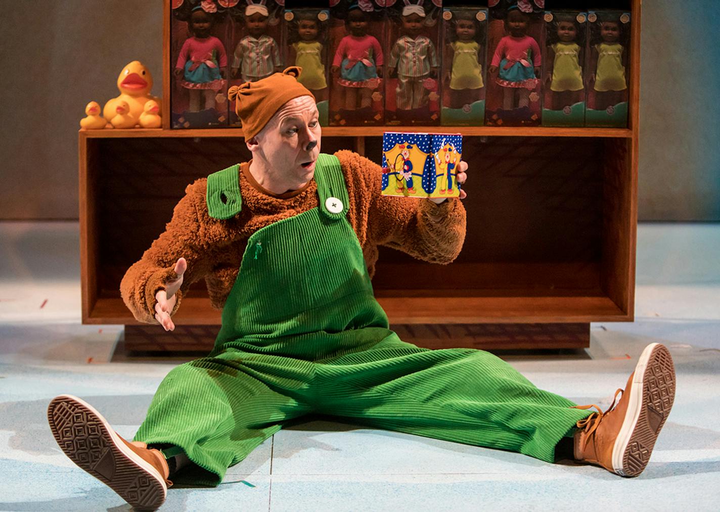 Dan Norman credit
Dean Holt as Corduroy in "Corduroy" at Children's Theatre.