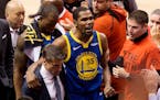 Plenty of suspects in Kevin Durant's injury, starting with Durant himself