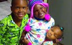 The Stewart children who were killed in the fire: Latorious, 6, Latora, 5, and Latorianna, who was about to turn 2.