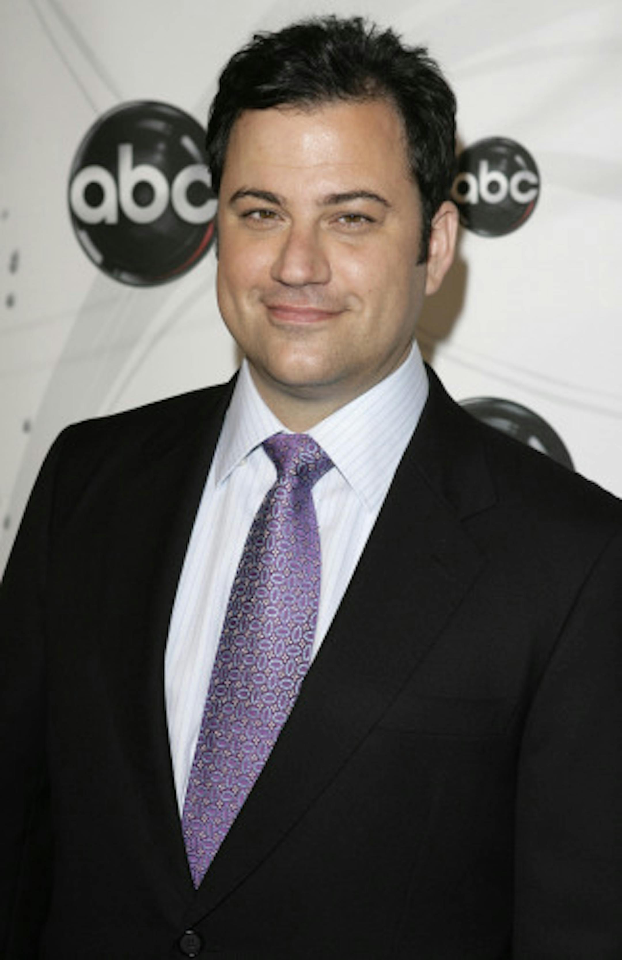 Jimmy Kimmel, star of "Jimmy Kimmel Live" is shown in this May 15, 2007, file photo in New York. ABC says Jimmy Kimmel will join NBC's late-night hosts in returning with new shows in January despite the Hollywood writers strike. Kimmel, along with Jay Leno, Conan O'Brien and other hosts, had honored the strike that began Nov. 5. Kimmel says it was a difficult decision to resume work on Jan. 2 without his writers, but he wants to save the jobs of other staffers on the show.