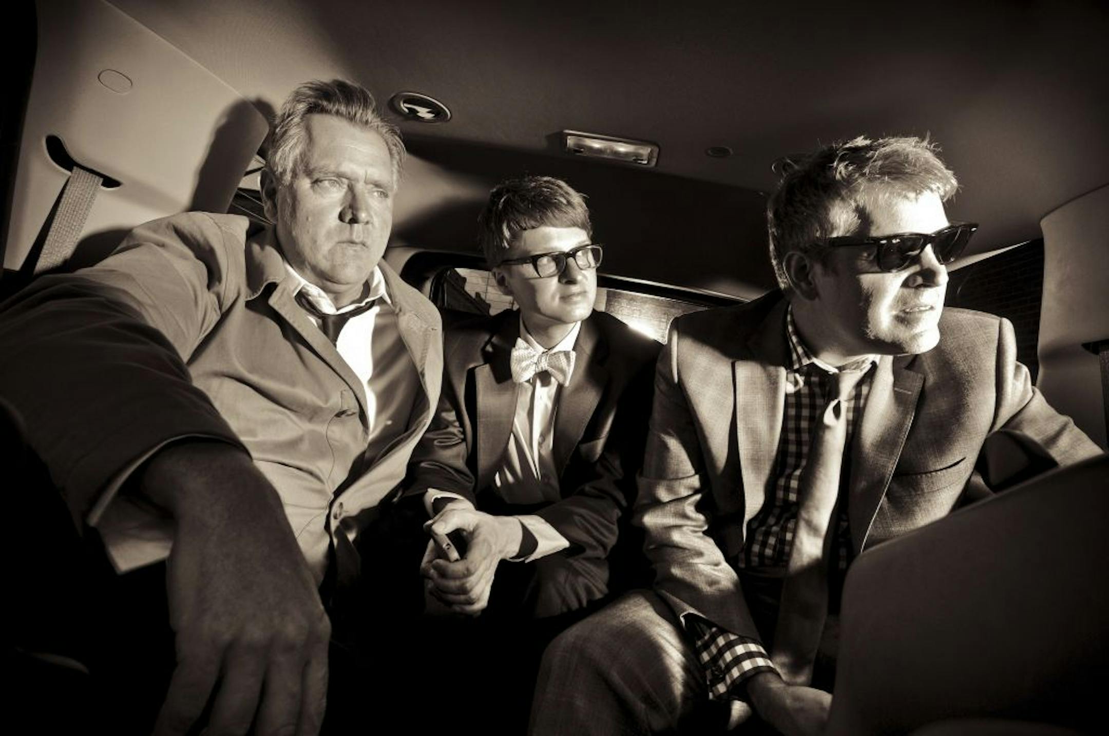 The New Standards, from left: Chan Poling, Steve Roehm, John Munson
