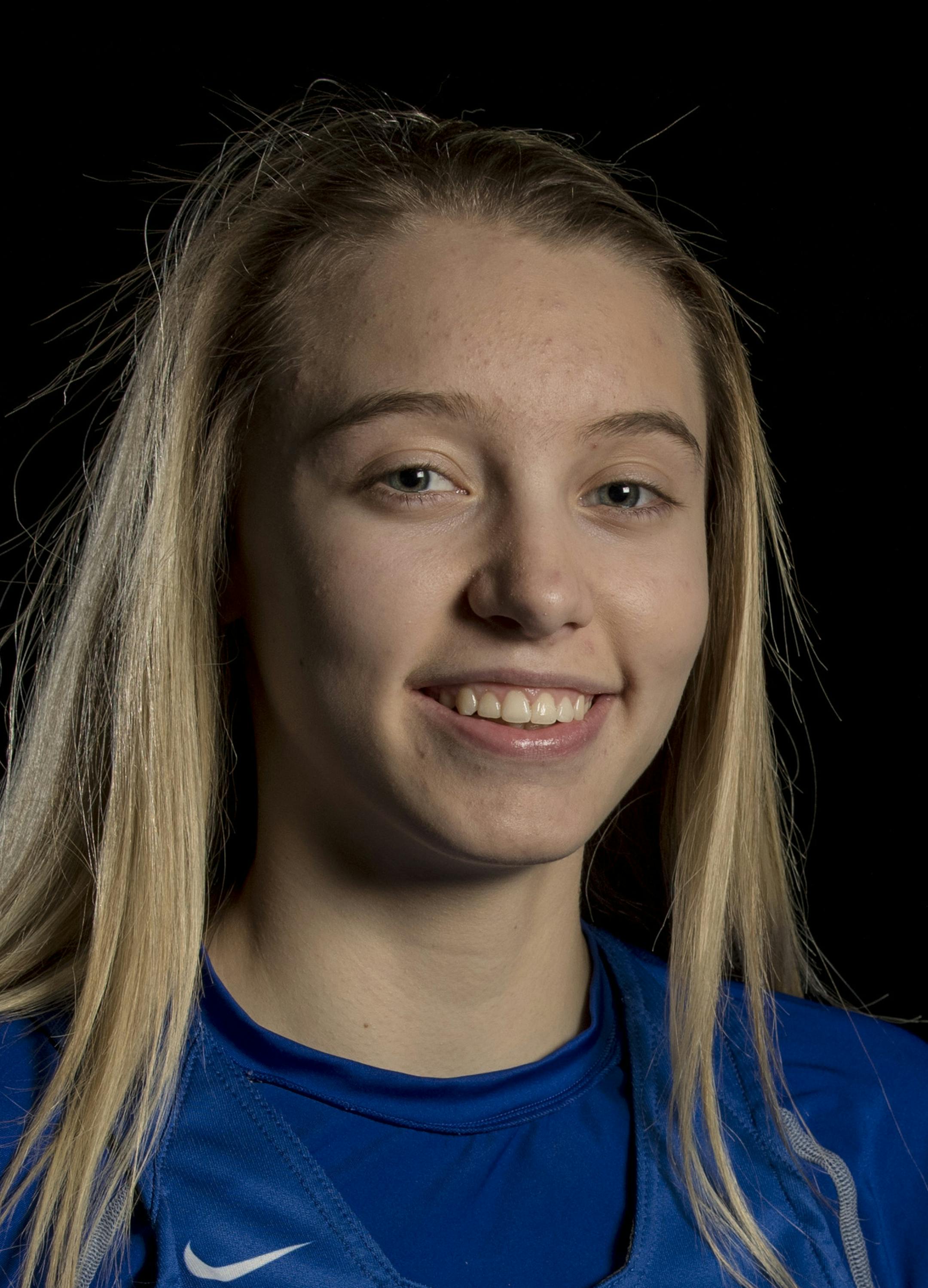 Paige Bueckers, Hopkins. ] CARLOS GONZALEZ ï cgonzalez@startribune.com - March 12, 2017, St. Paul, MN, Gangelhoff Arena, Concordia University, all-metro first team girls high school / prep basketball players
