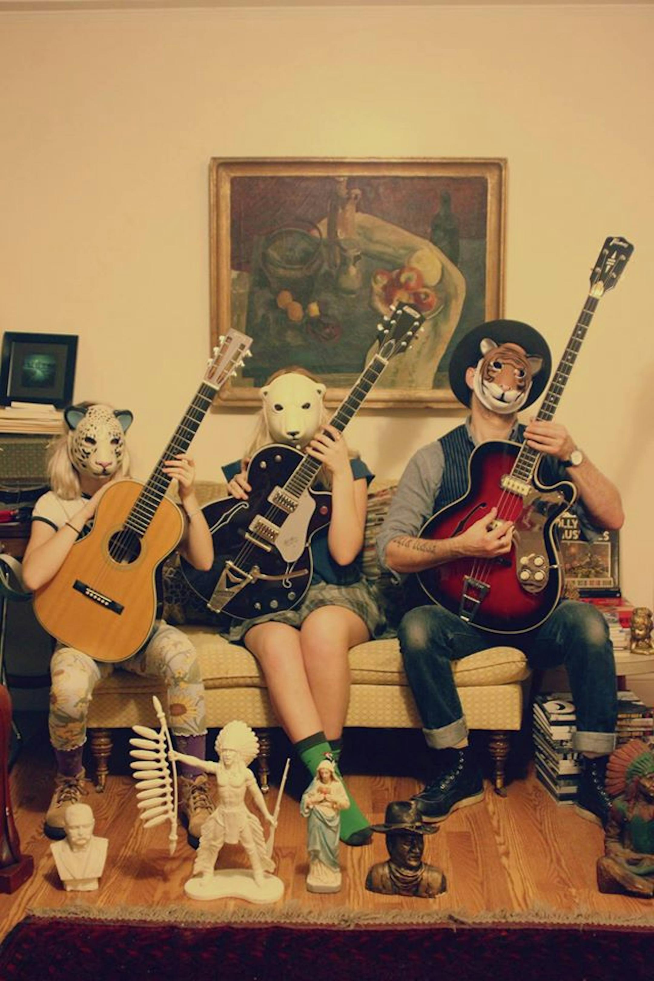 Bunny Clogs is Adam Levy's kids-music act with his daughters Esther and Ava.