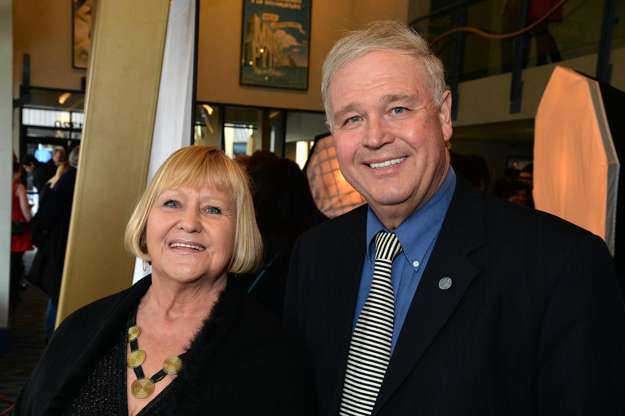 From right, Minnesota State Representative Dean Urdahl and his wife, Karen.