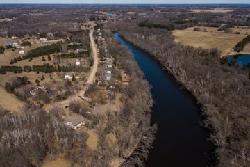 The Rum River's wild and scenic designation limits the density of development along it's banks. The City of St. Francis hoped to develop the fields an