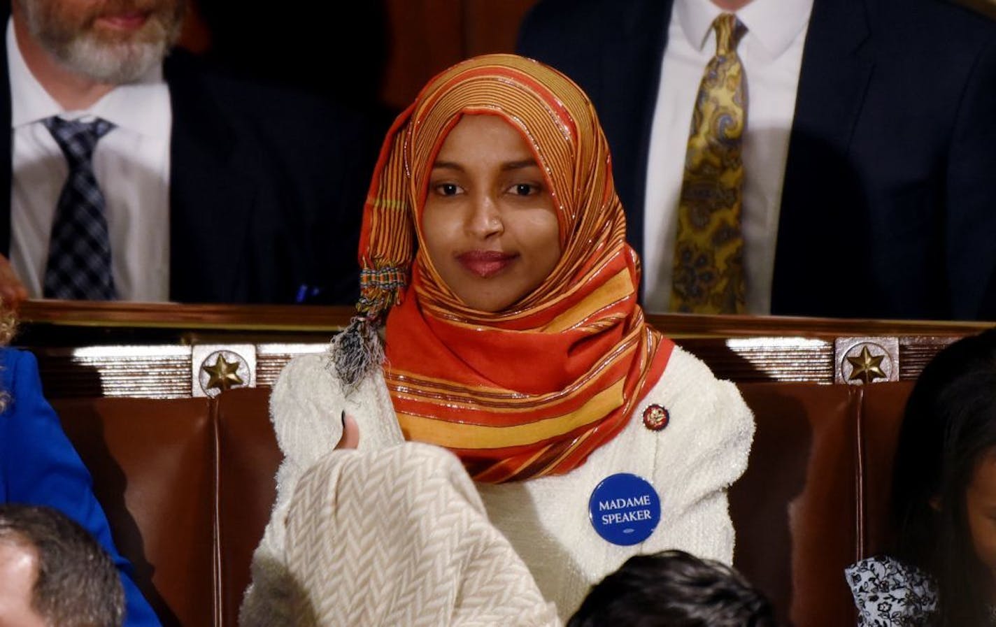 The firestorm erupted over comments Rep. Ilhan Omar, D-Minn., made last week in a Washington, D.C., bookstore in which she accused supporters of Israel of "allegiance to a foreign country."