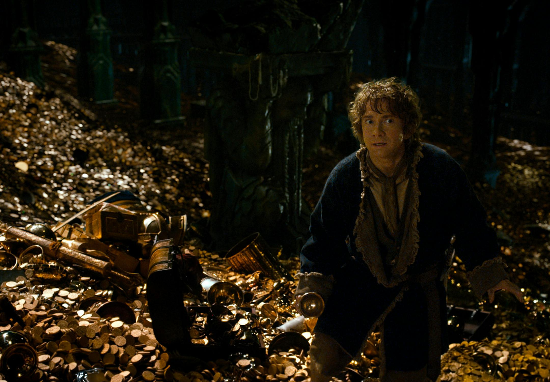 Martin Freeman in THE HOBBIT: THE DESOLATION OF SMAUG