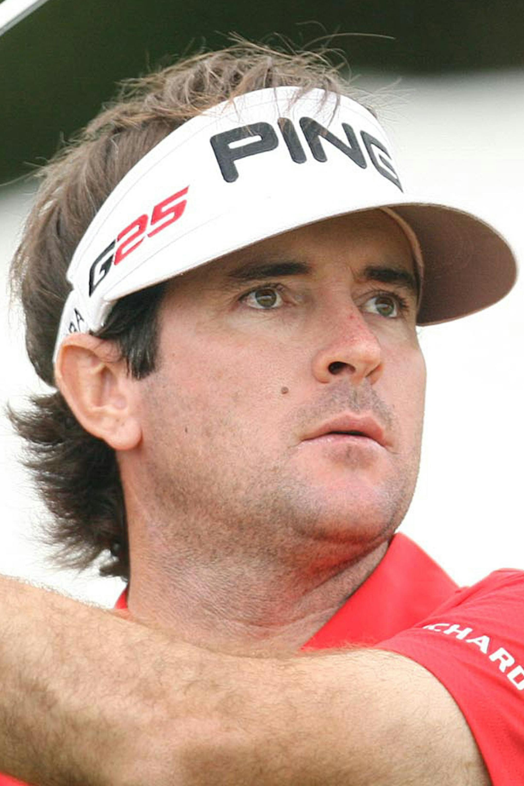 Bubba Watson tees off on the seventh hole during the Pro-Am tournament of the Arnold Palmer Invitational at the Bay Hill Club & Lodge in Orlando, Florida, Wednesday, March 20, 2013. (Stephen M. Dowell/Orlando Sentinel/MCT) ORG XMIT: 1136408