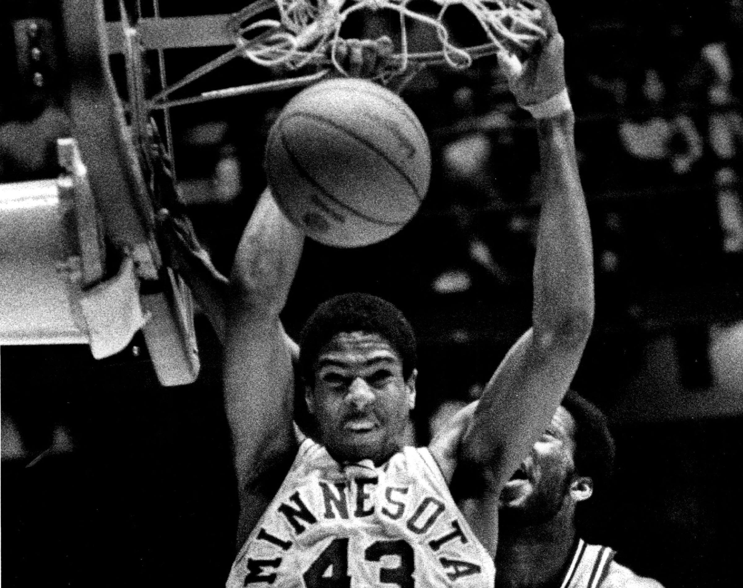 Mychal Thompson’s giants steps for the Gophers were taken in stride