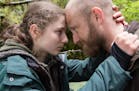 Thomasin Harcourt McKenzie and Ben Foster in "Leave No Trace."