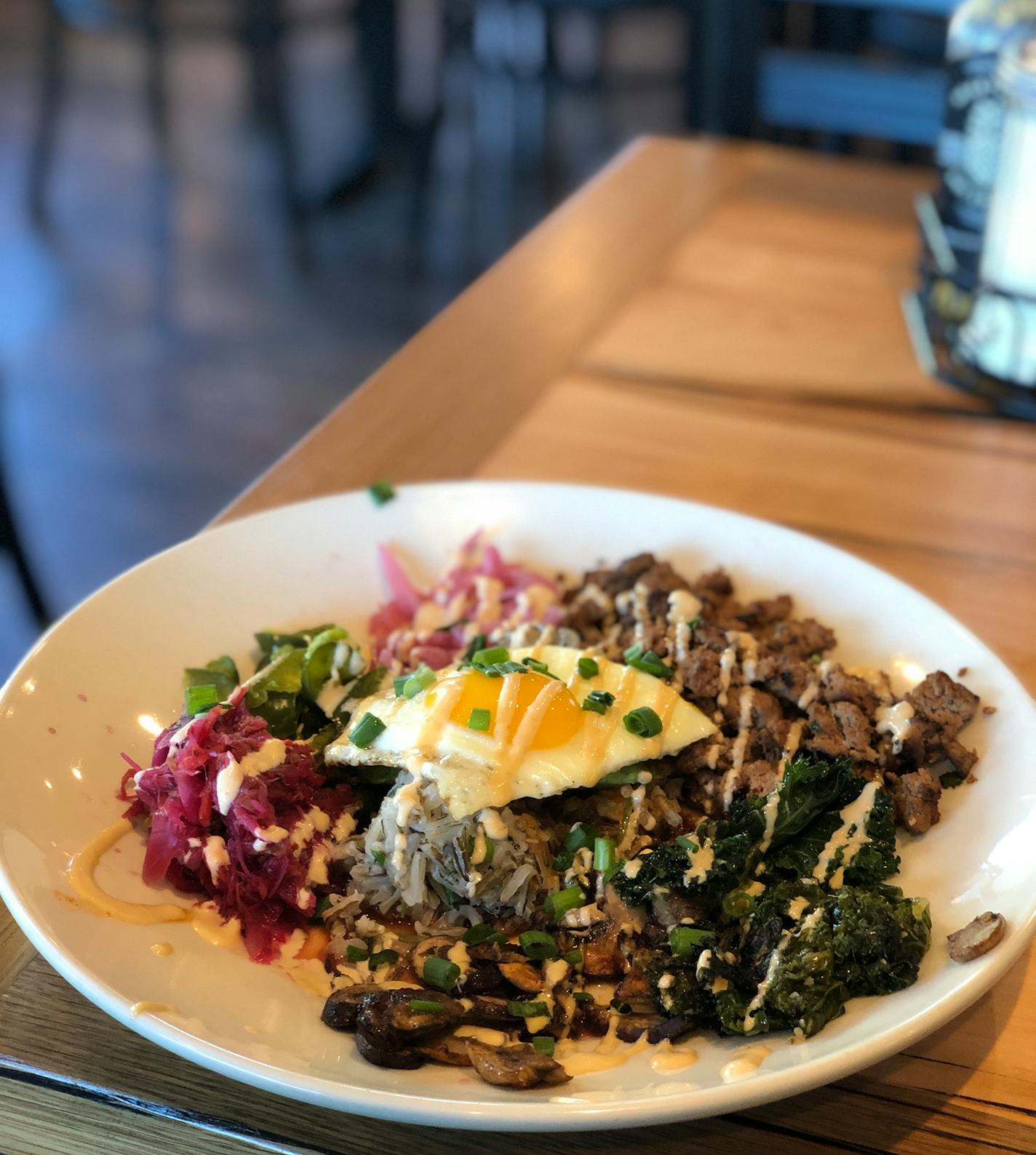 The BiBimBap at Duluth Grill. Nicole Hvidsten, Star Tribune