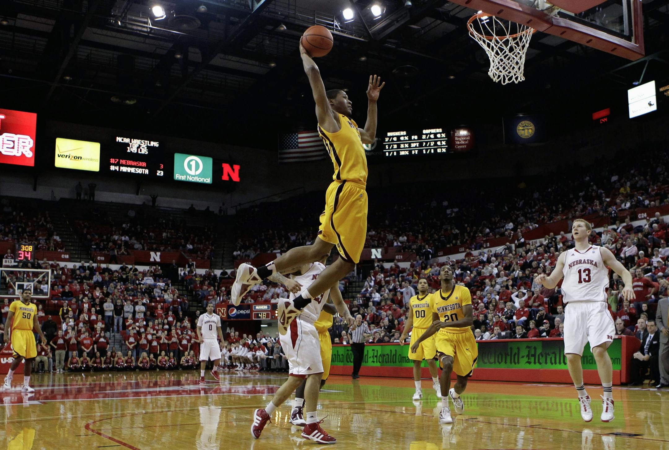 Gophers junior forward Rodney Williams