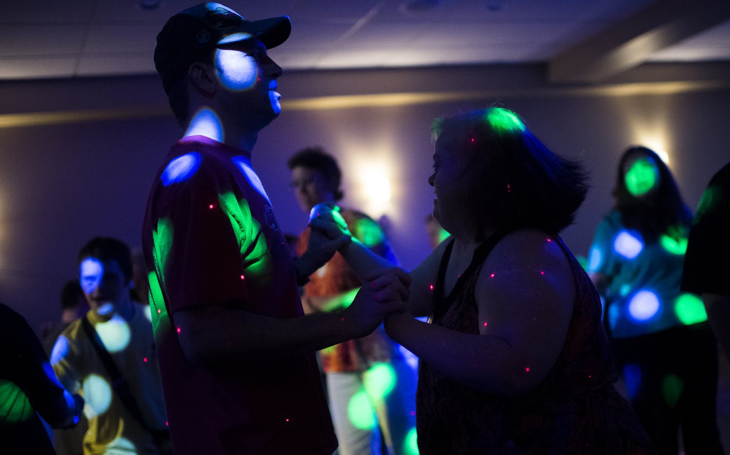 Maggie Sturgis, right, danced with Steven Thoreson.